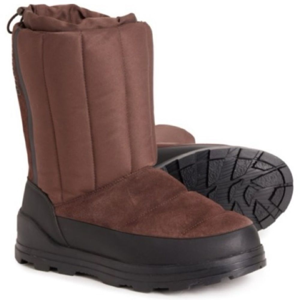 UGG Classic Klamath Cedar Suede Textile Waterproof Snow Boots $189